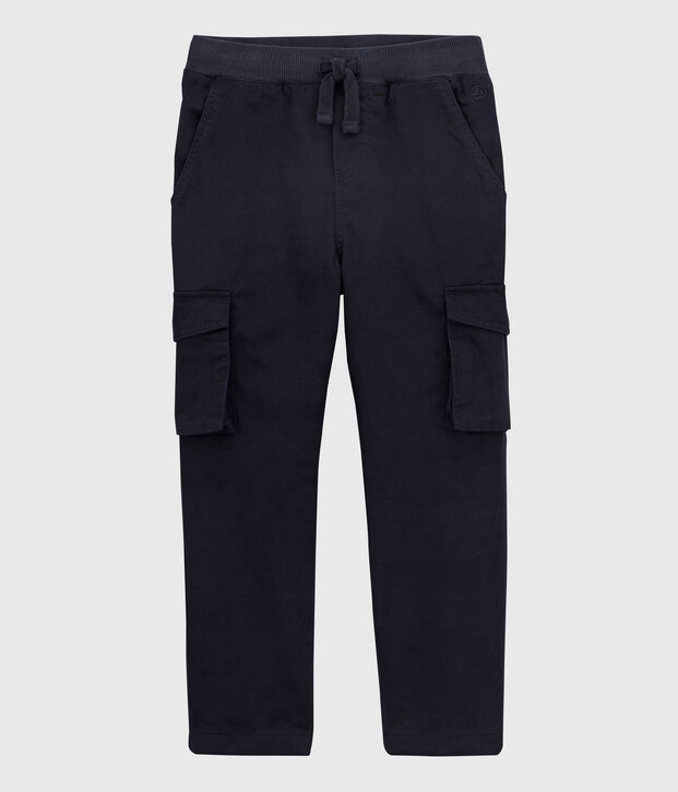 Pantal&oacute;n de corte normal de gabardina de ni&ntilde;o SMOKING