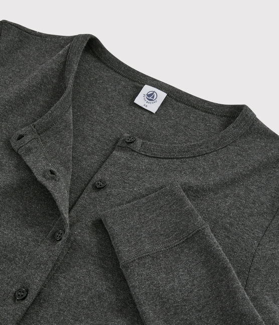 Cárdigan icónico para mujer gris CITY CHINE