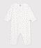 Pyjama b&eacute;b&eacute; en coton sans pieds imprim&eacute; blanco/multicolor