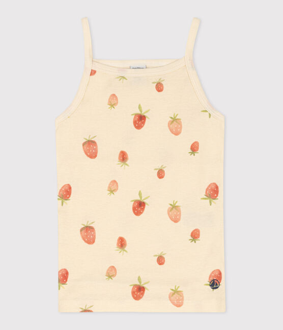 Camiseta infantil de tirantes de algodón estampado AVALANCHE/ ROSE/ MULTICO