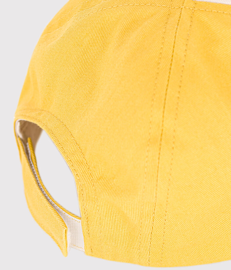 Gorra de algod&oacute;n de beb&eacute; amarillo/multicolor