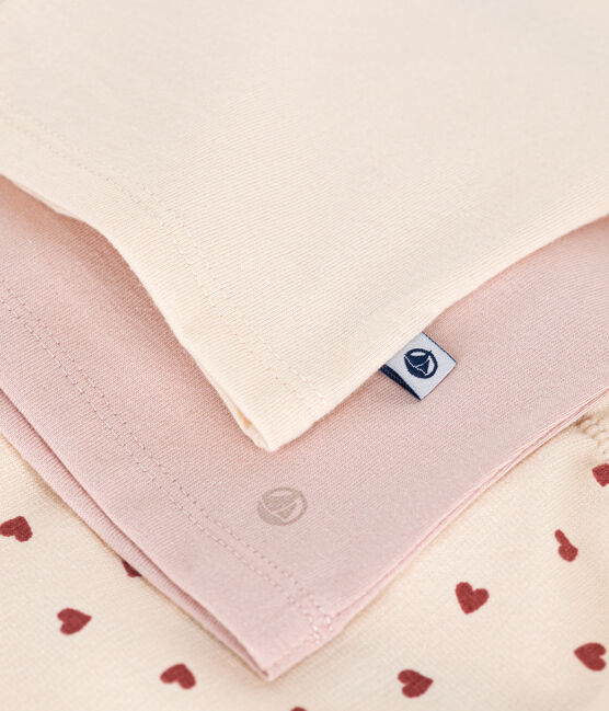 Conjunto de 3 piezas de punto ligero para bebé blanco AVALANCHE/ MULTICO