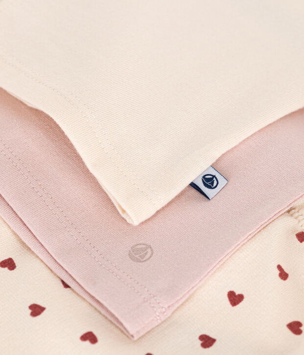 Conjunto de 3 piezas de punto ligero para beb&eacute; crudo/multicolor