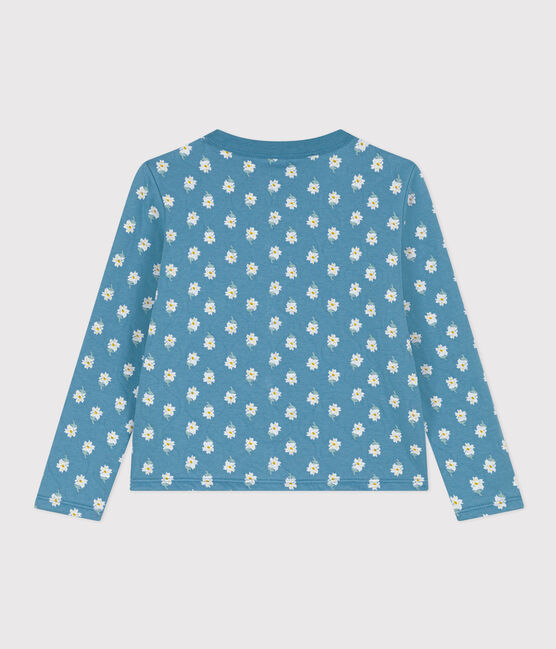 Cárdigan estampado de tejido túbico acolchado de niña POLOCHON/ MULTICO