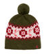 Gorro co pompón de niña