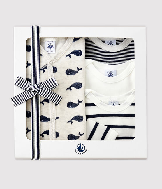 Estuche de regalo de ballenas para bebé variante 1