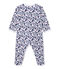 Pijama estampado para bebé niña blanco ECUME/blanco MULTICO