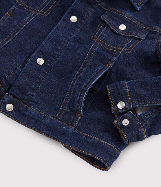 Chaqueta vaquera para niño azul DENIM BLEU FONCE