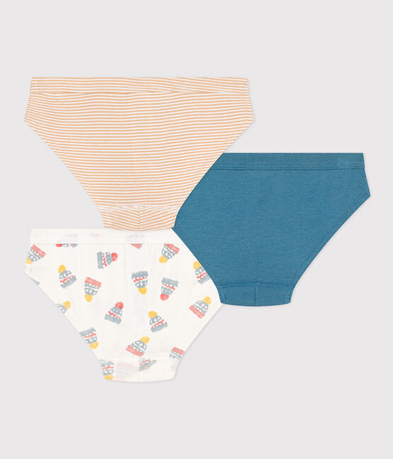Juego de 3 slips de algodón gorro para niño variante 1