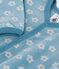Pijama de terciopelo con flores para bebé POLOCHON/ MULTICO