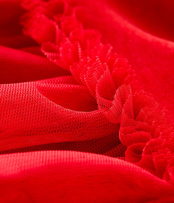 Vestido de bebé niña rojo TERKUIT CN