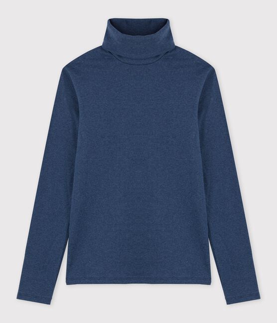 Camiseta de cuello alto emblemática de algodón de mujer CHINE CHINE