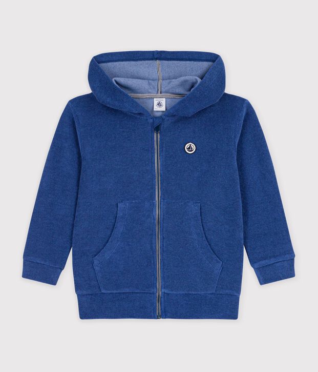 Sudadera infantil de algod&oacute;n con cremallera CREPUSCULE