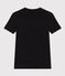 Camiseta L'ICONIQUE de algodón de punto «cocotte» para mujer negro BLACK