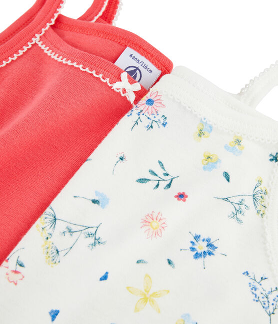 Par de camisas de tirantes para niña variante 1