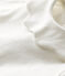 Blusa de algodón de bebé blanco MARSHMALLOW