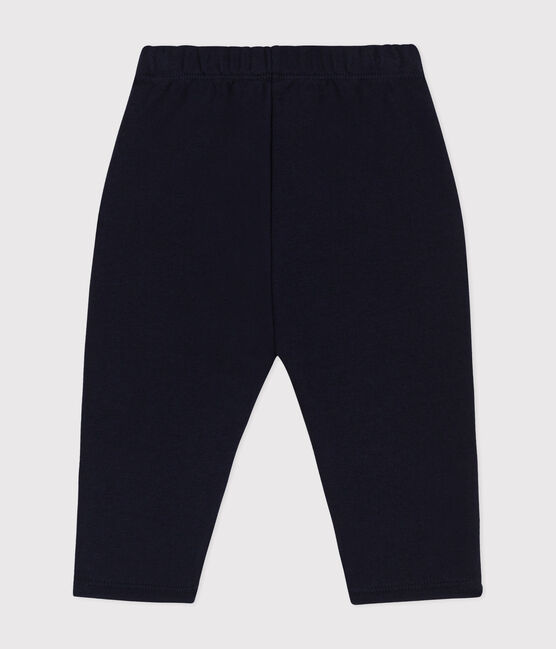 Pantalón de muletón de bebé azul SMOKING