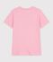 Camiseta lisa de algod&oacute;n de manga corta para mujer CHARMI