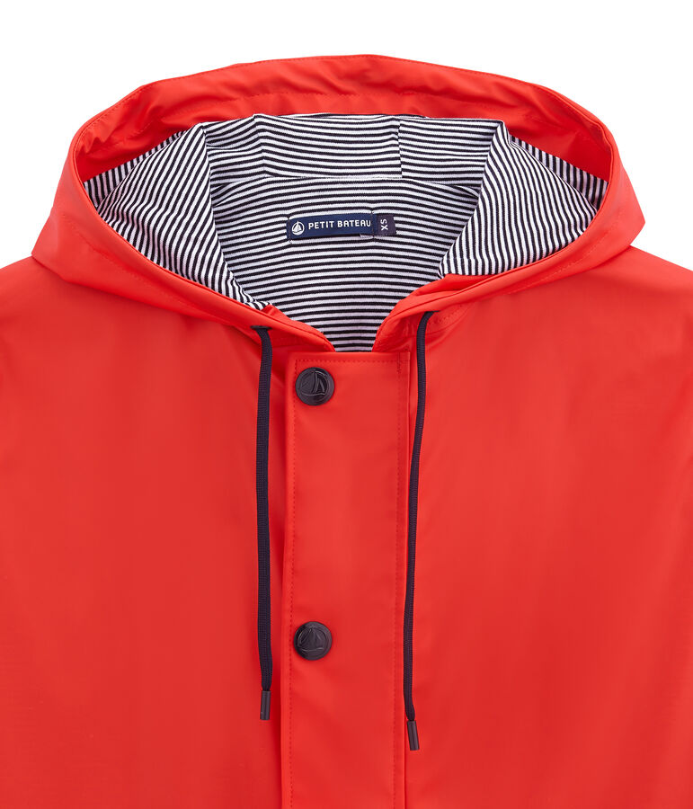 Chubasquero de mujer rojo Brulant