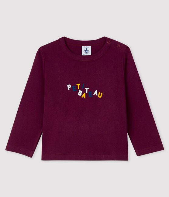 Camiseta para bebé niño violeta CEPAGE