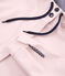Parka larga para mujer rosa JOLI
