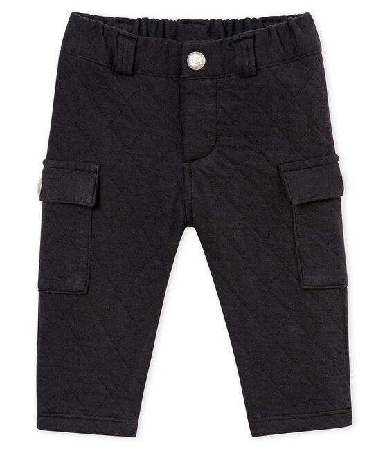Pantalón en túbico acolchado para bebé niño gris CAPECOD