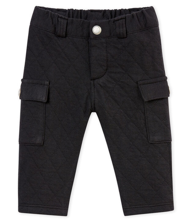 Pantal&oacute;n en t&uacute;bico acolchado para beb&eacute; ni&ntilde;o gris
