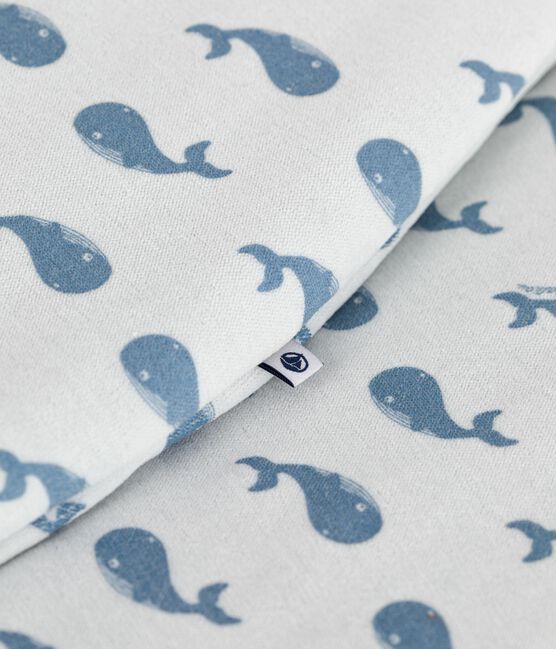 Saco de terciopelo para bebé con estampado de ballena TOG 3 CO2/ ADRIATIC