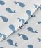 Saco de terciopelo para bebé con estampado de ballena TOG 3 CO2/ ADRIATIC