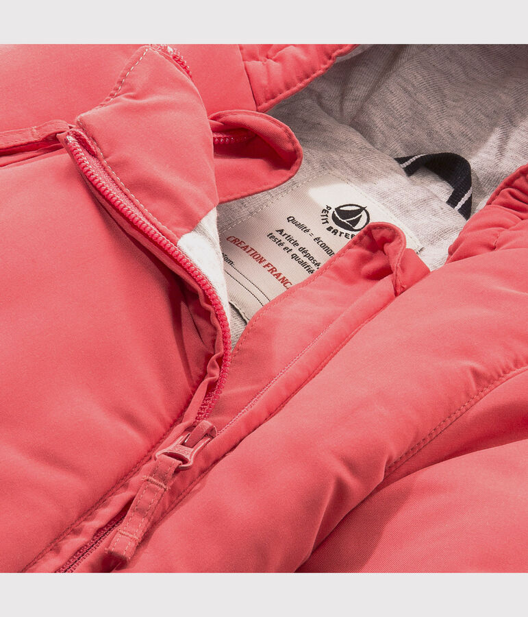 Mono-piloto de microfibra para beb&eacute; rosa