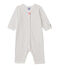 Pelele estampado para bebé niña blanco LAIT/rojo CARMEN/ MULTICO