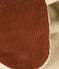 Gorro «chapka» de terciopelo para bebé marron CINA