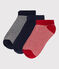 Juego de 3 pares de calcetines para niño/niña variante 2