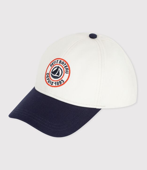 Sombrero infantil de algod&oacute;n azul/azul
