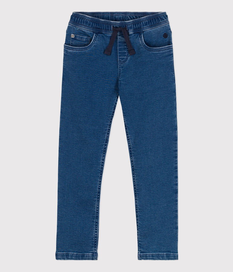 Pantal&oacute;n vaquero regular para ni&ntilde;o azul DENIM BLEU DELAVE