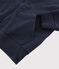 Sudadera con cremallera y capucha de algodón de niño azul SMOKING