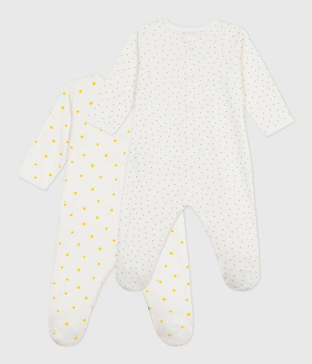 Juego de pijamas de algod&oacute;n estampado para beb&eacute; multicolor