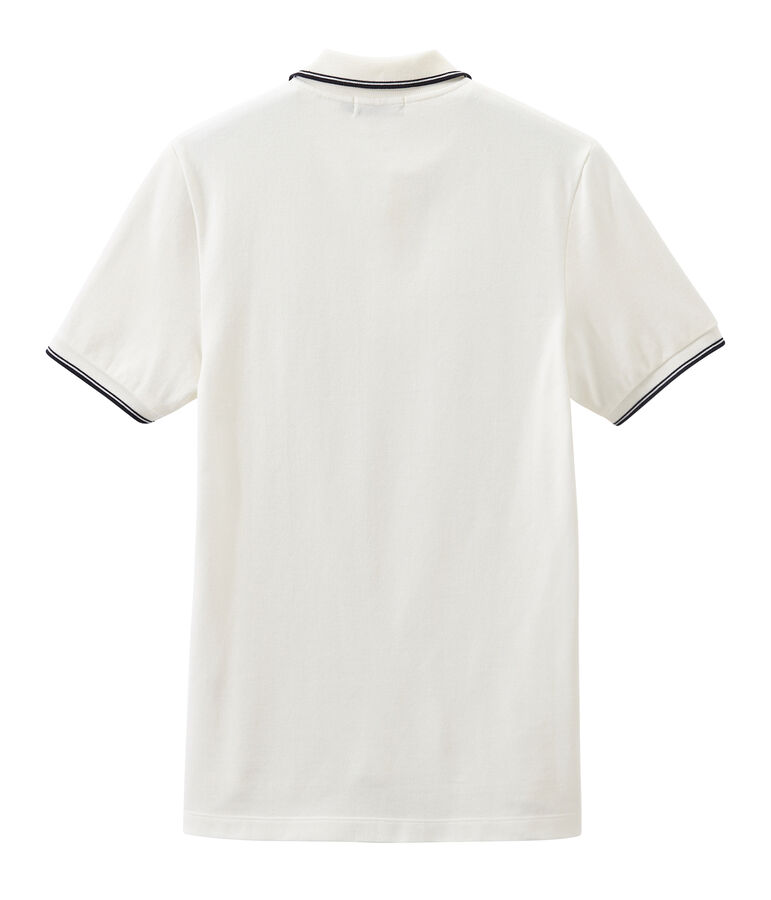 Polo para hombre blanco