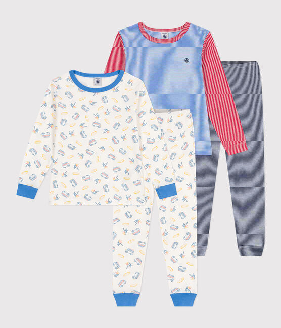Juego de 2 pijamas infantiles de algodón variante 1