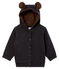 Sudadera con capucha de punto de elastano para bebé niño gris CITY CHINE