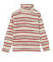 Sous-pull fille Petit Bateau & Ines de la Fressange Paris beige COQUILLE/blanco MULTICO