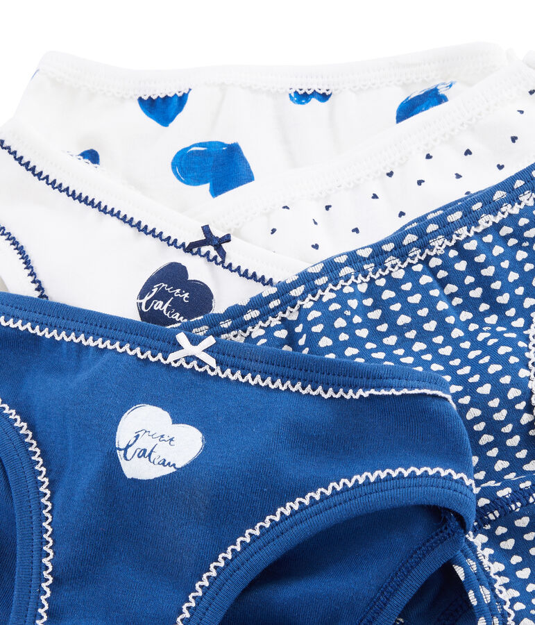 Juego de 5 braguitas de ni&ntilde;a multicolor