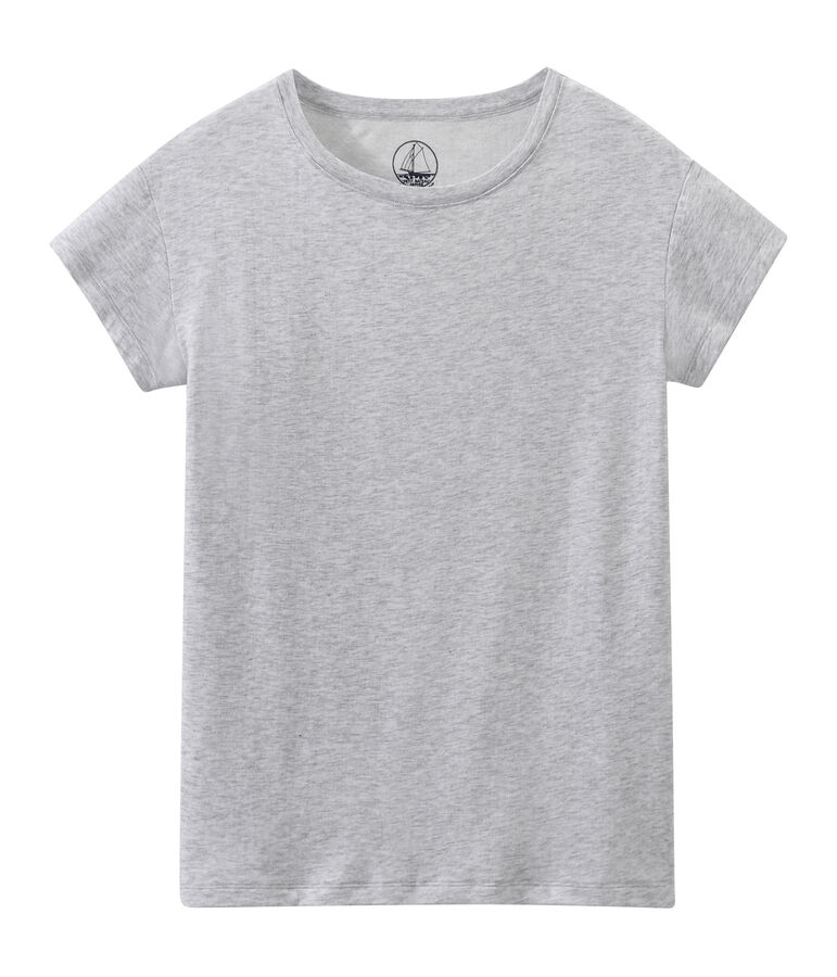Top de t&uacute;bico ligero para mujer gris