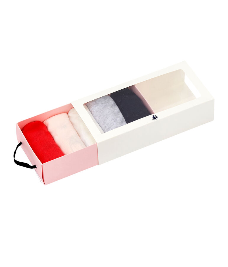 Semanal de cinco braguitas para mujer blanco