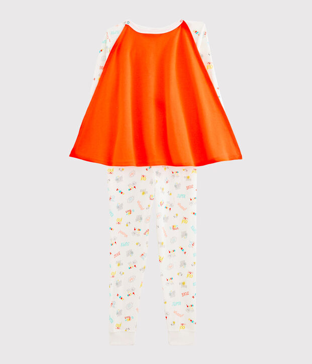 Buzo de disfraz para ni&ntilde;o blanco/multicolor