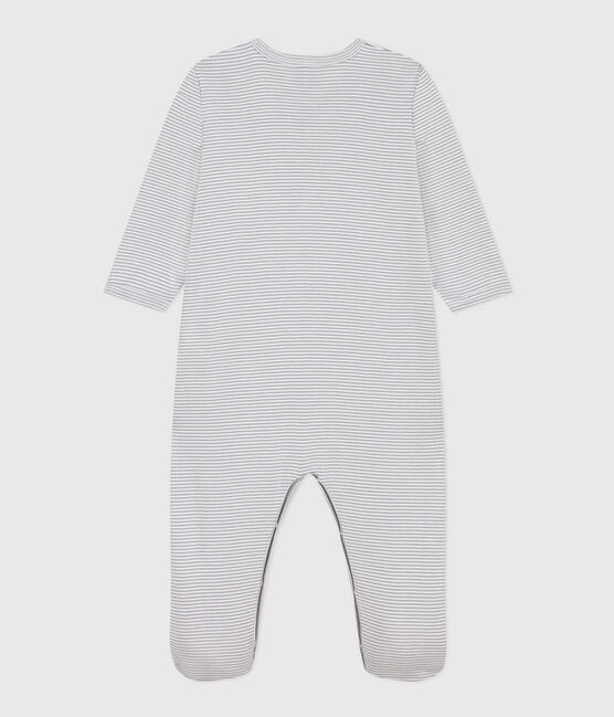 Pijama milrayas de algodón PIGEON/ MARSHMALLOW