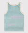 Camiseta de tirantes de rizo para niña MIMI/ AVALANCHE