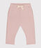 Pantalón de muletón de bebé rosa SALINE