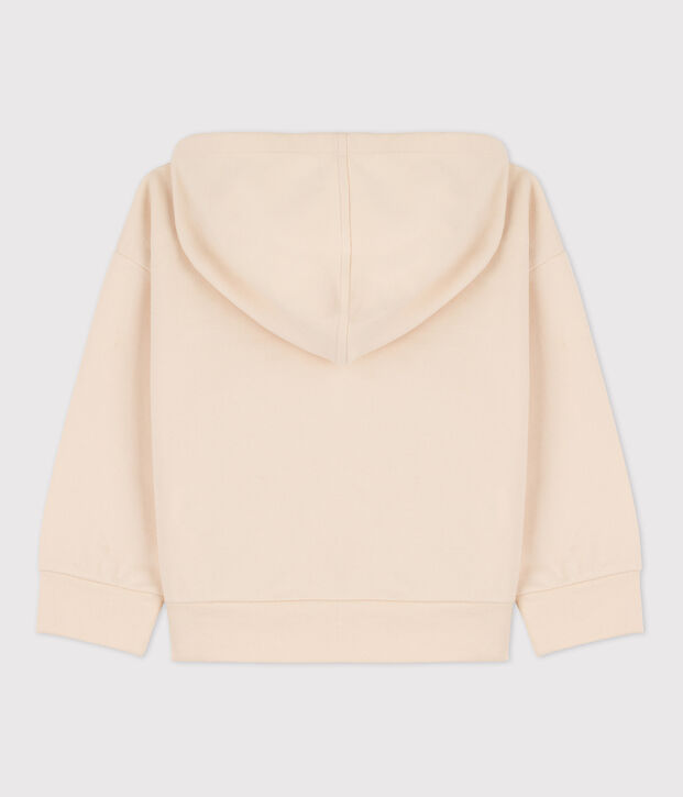 Sudadera con capucha para ni&ntilde;a / ni&ntilde;o crudo