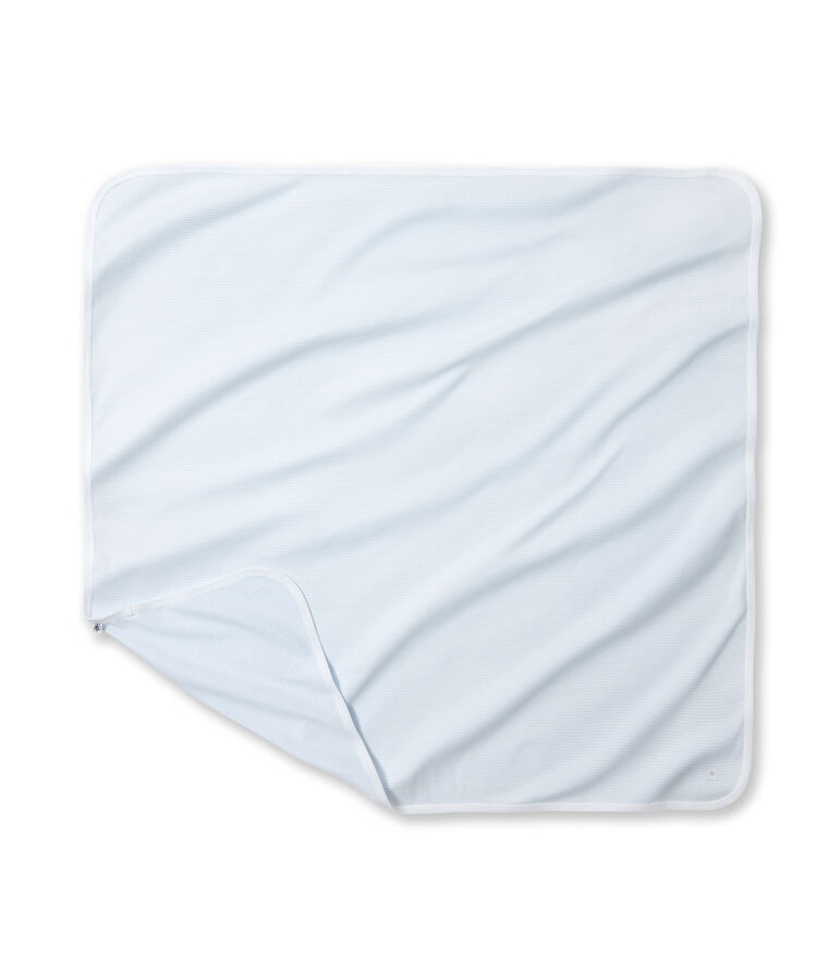 Baby's milleraies striped sheets azul/blanco